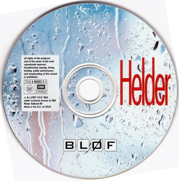 Bløf : Helder (CD, Album, RE + CD, Bon)