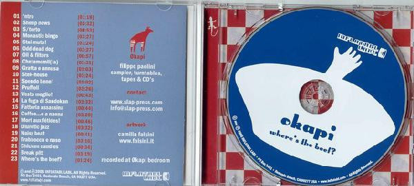 Økapi : Where's The Beef? (CD, Album)