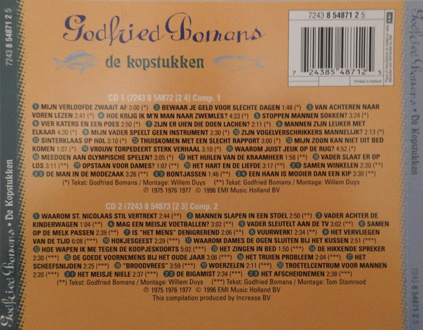 Godfried Bomans : De Kopstukken (2xCD, Comp)