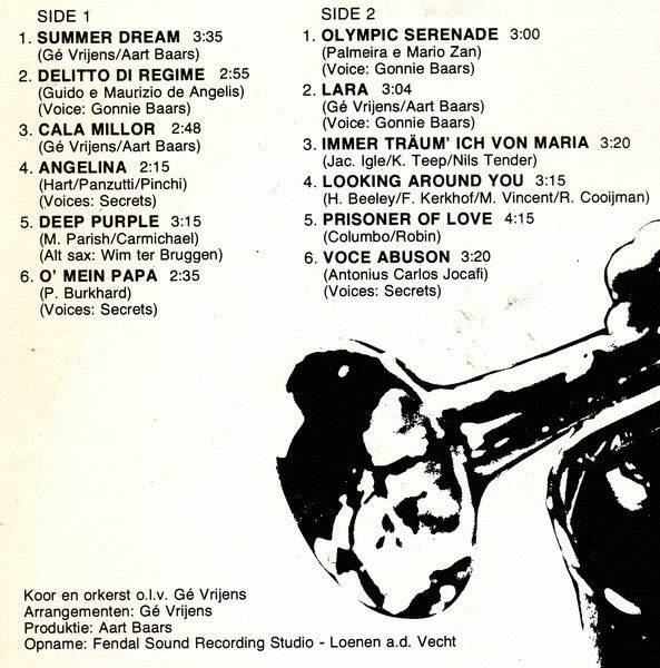 Gé Vrijens : Serenades (LP)