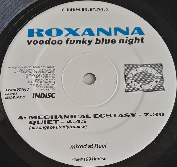 Roxanna : Voodoo Funky Blue Night (12")