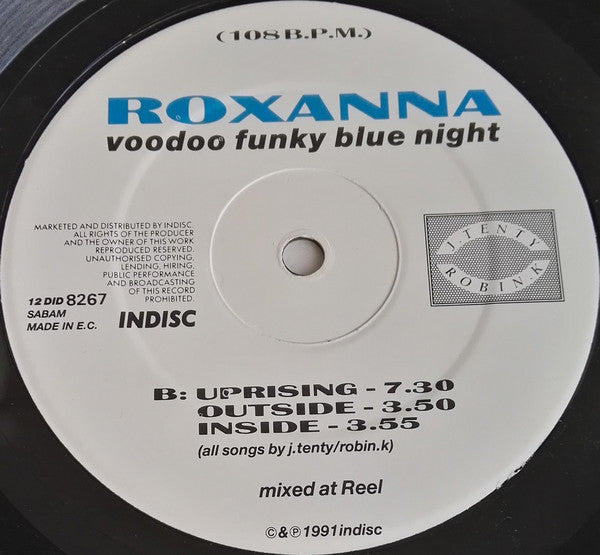Roxanna : Voodoo Funky Blue Night (12")