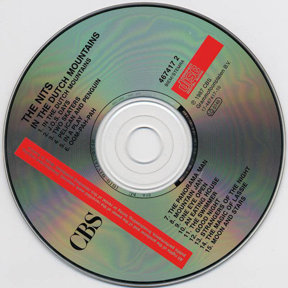 The Nits : In The Dutch Mountains (CD, Album, RP, Son)