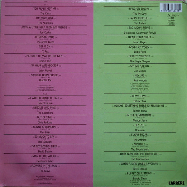 Various : Le Top Des Sixties (2xLP, Comp)