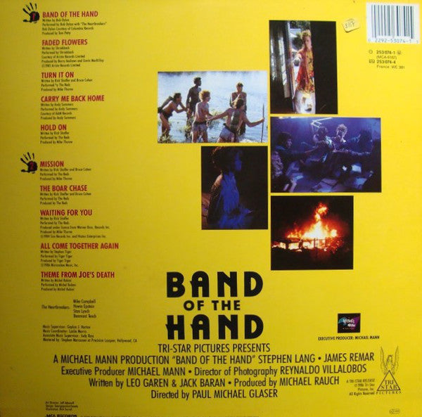 Various : Band Of The Hand (Original Motion Picture  Soundtrack) (LP)