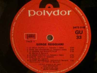 Serge Reggiani : Serge Reggiani (LP, Album, Gat)