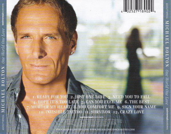 Michael Bolton : One World One Love (CD, Album)