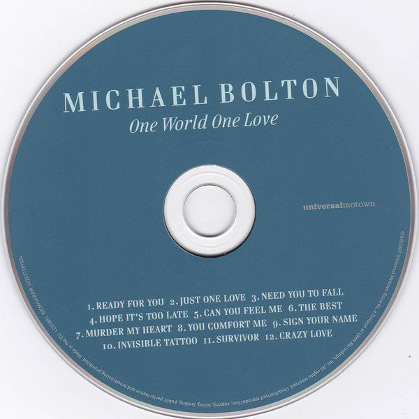 Michael Bolton : One World One Love (CD, Album)