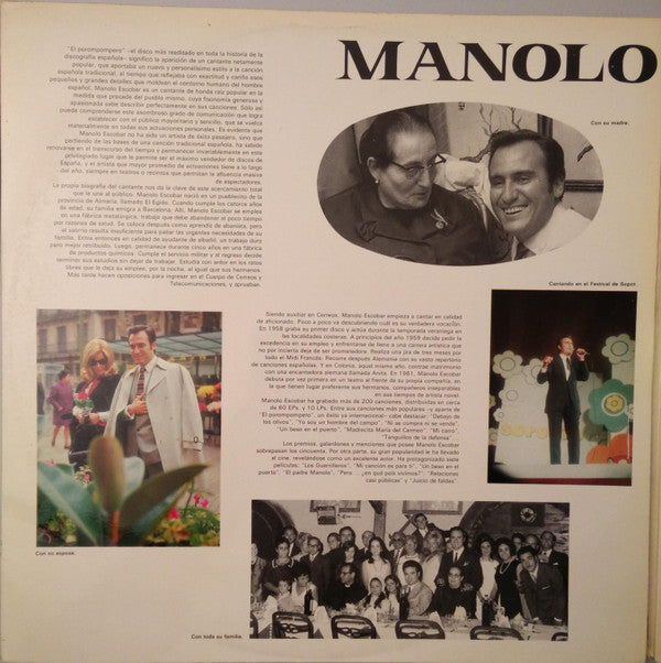 Manolo Escobar : Mr. Porompompero (LP, Comp, Gat)