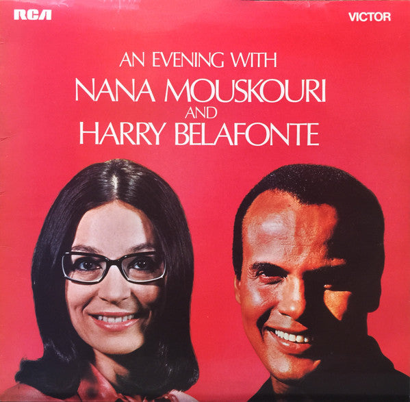 Nana Mouskouri And Harry Belafonte : An Evening With Nana Mouskouri And Harry Belafonte (LP, Album, RE)