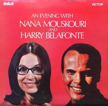 Nana Mouskouri And Harry Belafonte : An Evening With Nana Mouskouri And Harry Belafonte (LP, Album, RE)