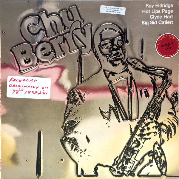 Leon "Chu" Berry : A Giant Of The Tenor Sax (LP, Comp, Mono)