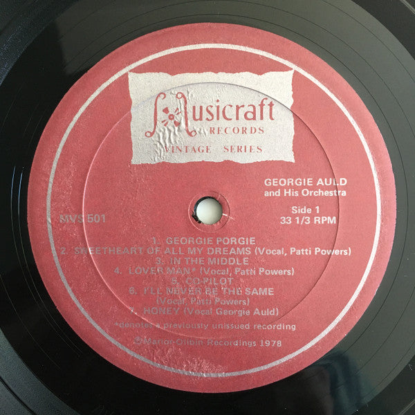 Georgie Auld And His Orchestra : Big Band Jazz 1945-1946 Volume One (LP, Comp)