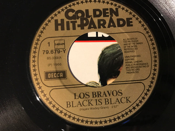 Los Bravos : Black Is Black / Sympathy (7", Single)