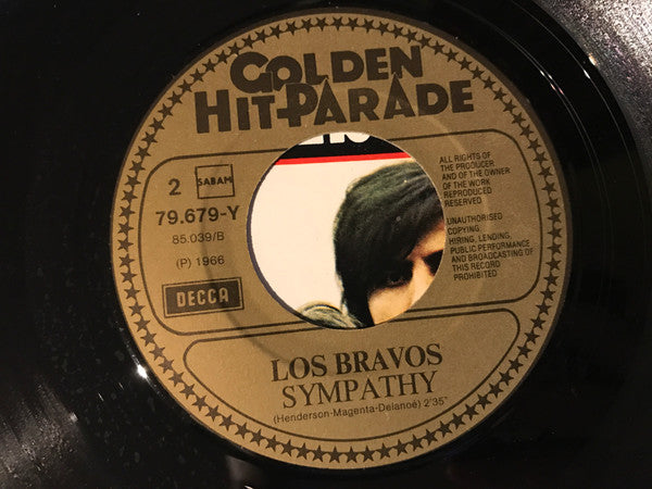 Los Bravos : Black Is Black / Sympathy (7", Single)