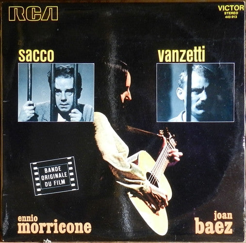 Ennio Morricone - Joan Baez : Sacco & Vanzetti (LP, Album)