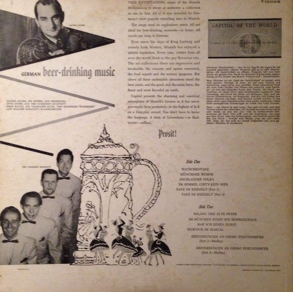 Various : German Beer-Drinking Music (LP, RP)