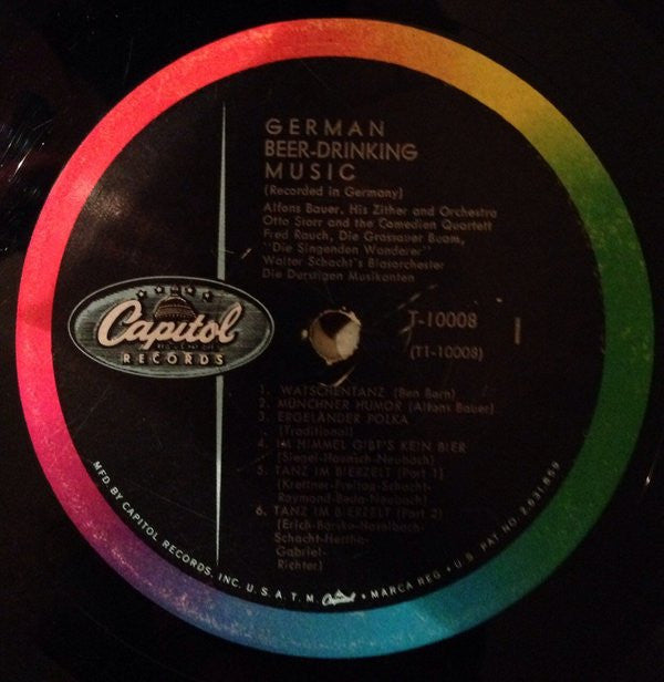 Various : German Beer-Drinking Music (LP, RP)