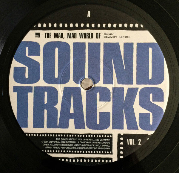 Various : The Mad, Mad World Of Soundtracks Volume 2 (LP, Comp)