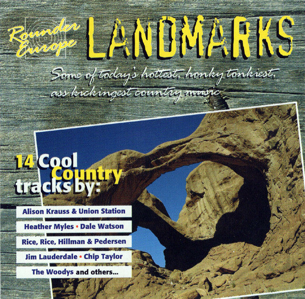 Various : Landmarks 14 Cool Country Tracks (CD, Comp)