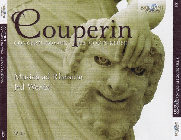 François Couperin - Musica Ad Rhenum, Jed Wentz : Concerts Royaux - Les Goûts-Réunis (3xCD, RE)