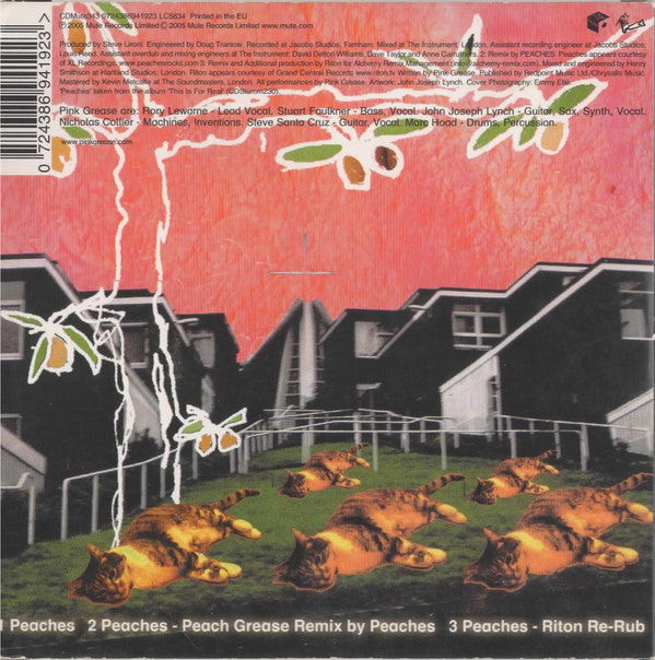 Pink Grease : Peaches (CD, Single)
