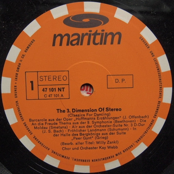 Orchester Kay Webb : The 3rd Dimension Of Stereo (LP)