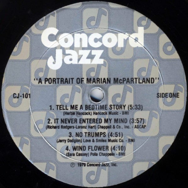 Marian McPartland : Portrait Of Marian McPartland (LP, Album)