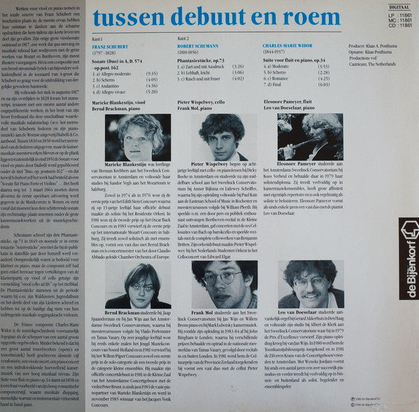 Various : Tussen Debuut En Roem (LP)