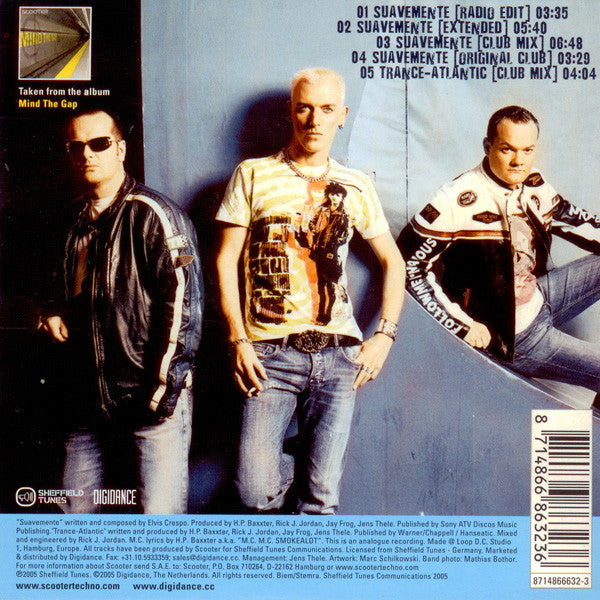 Scooter : Suavemente (CD, Single)