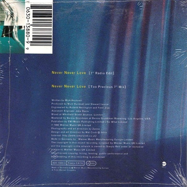 Simply Red : Never Never Love (CD, Single)