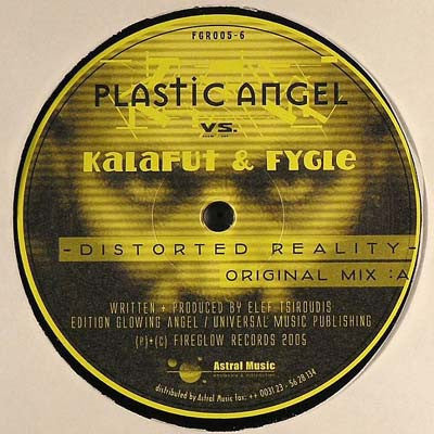 Plastic Angel Vs. Kalafut & Fygle : Distorted Reality / Astra (12")