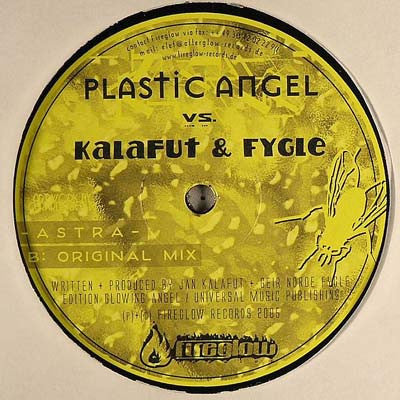 Plastic Angel Vs. Kalafut & Fygle : Distorted Reality / Astra (12")
