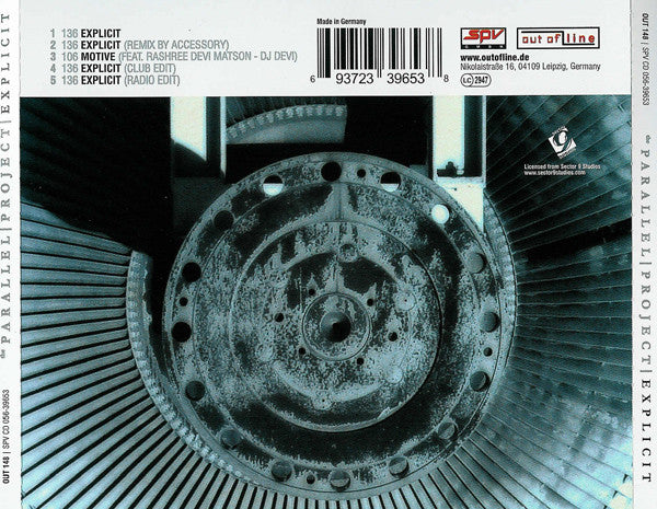 The Parallel Project : Explicit (CD, Single)