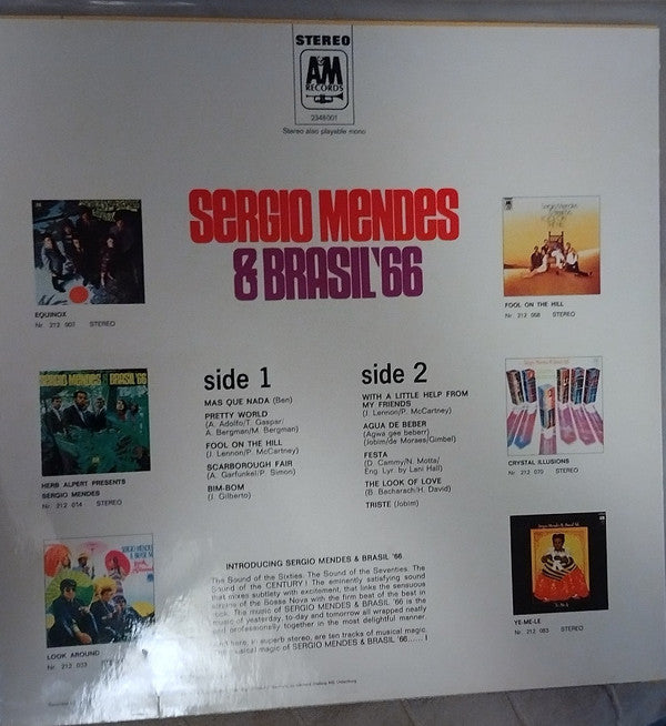 Sérgio Mendes & Brasil '66 : Sergio Mendes & Brasil '66 (LP, Comp)