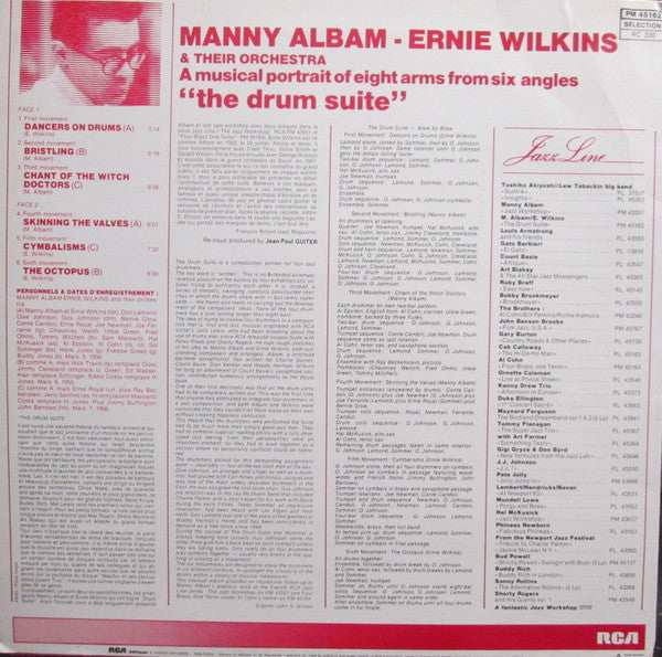 Manny Albam And Ernie Wilkins Orchestra : The Drum Suite (LP, Album, RE)