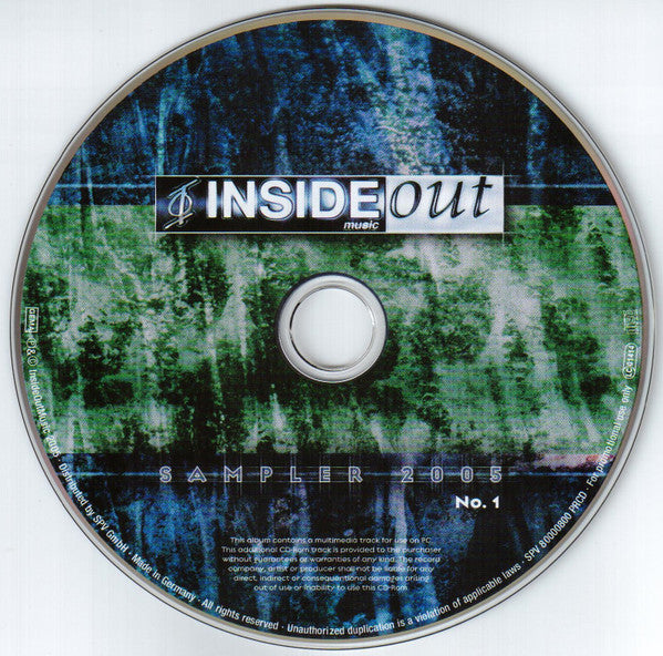 Various : Inside Out Music Sampler 2005 No.1 (AVCD, Comp, Promo, Smplr)