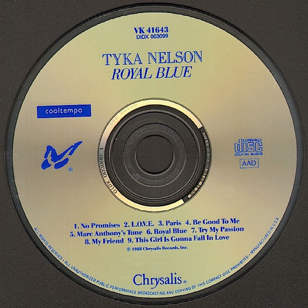 Tyka Nelson : Royal Blue (CD, Album)