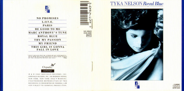 Tyka Nelson : Royal Blue (CD, Album)