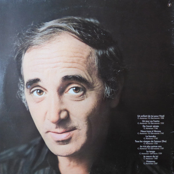 Charles Aznavour : Visages De L'Amour (LP, Album)
