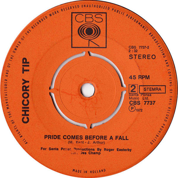 Chicory Tip : Son Of My Father (7", Single)