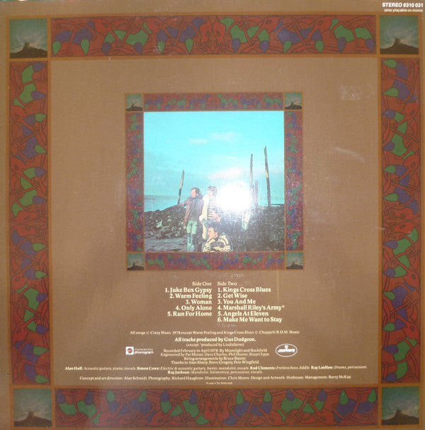 Lindisfarne : Back And Fourth (LP, Album, Gat)