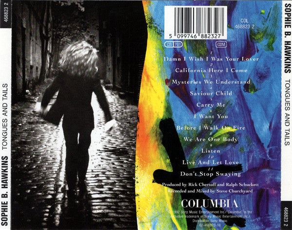 Sophie B. Hawkins : Tongues And Tails (CD, Album, RP)