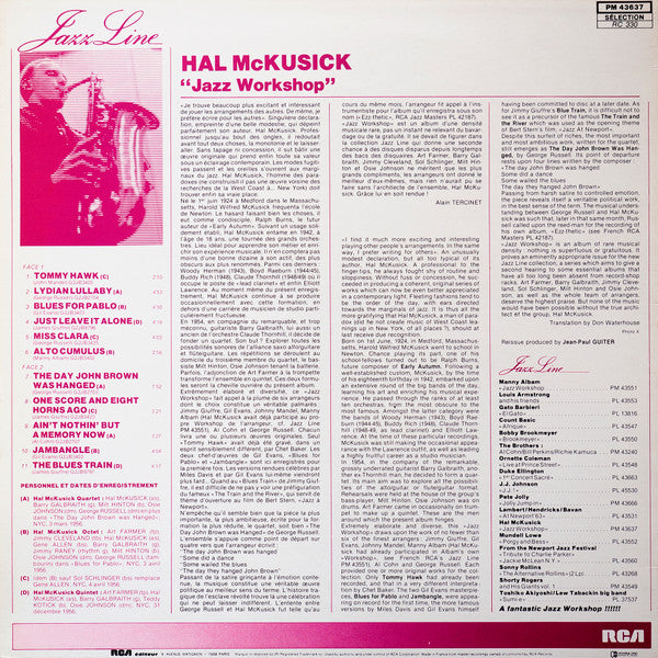 Hal McKusick : The Jazz Workshop (LP, Album, RE)