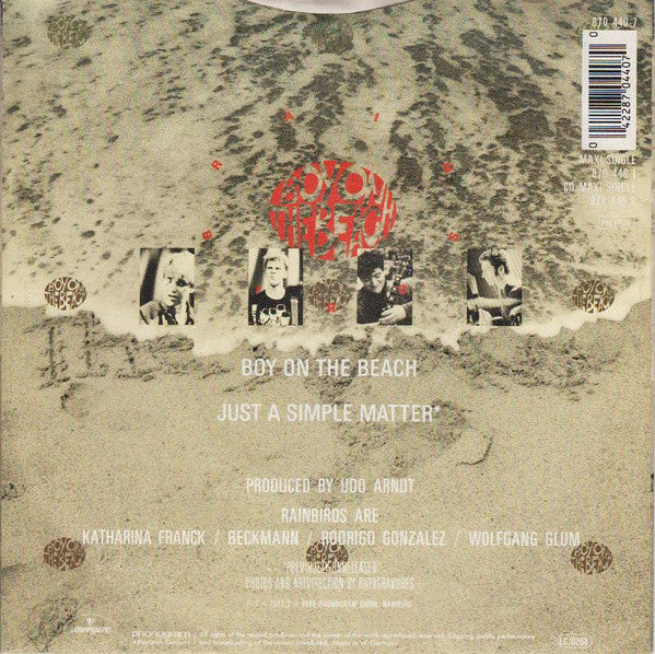 Rainbirds : Boy On The Beach (7", Single)