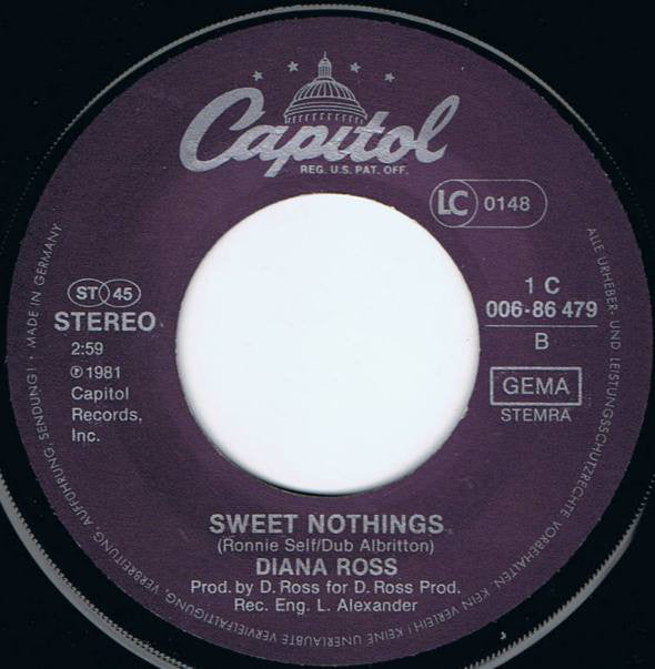 Diana Ross : Mirror Mirror (7", Single)