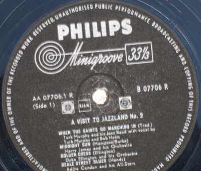 Various : A Visit To Jazzland No. 2 (10")