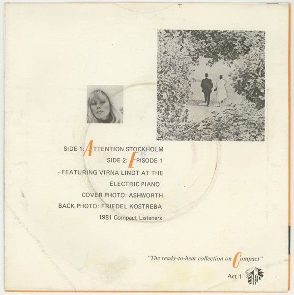 Virna Lindt : Attention Stockholm (7", Single)