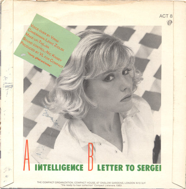 Virna Lindt : Intelligence (7")