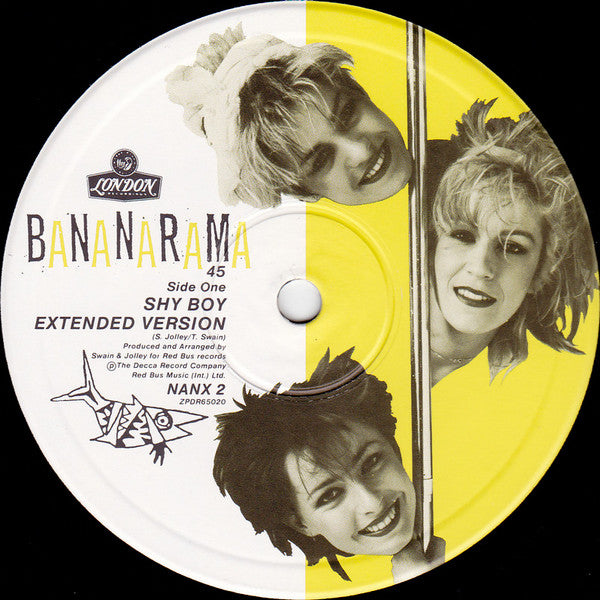 Bananarama : Shy Boy (12", Single, PRS)